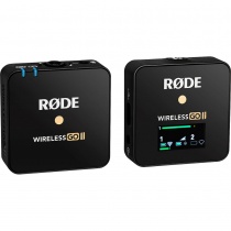 Беспроводной микрофон петличка RODE Wireless GO II Single Compact Digital (1 приемник + 1 передатчик) для ПК, смартфонов и DLSR камер