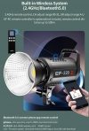 Профессиональный источник постоянного света JINBEI EF-220 LED Video Light (5500К, 88000 Lux (1м) с рефлектором, Ra>97, TLCI>98) Рефлектор в комплекте