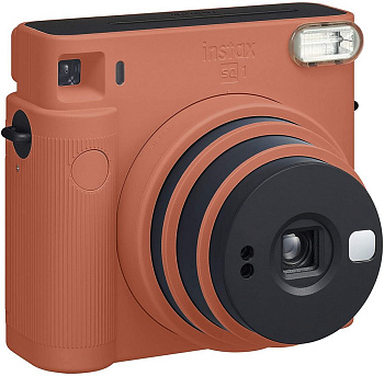 Моментальный фотоаппарат Fujifilm Instax SQUARE SQ1 Terracotta Orange + две литиевые батареи (CR2)