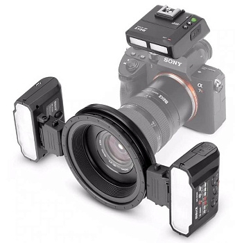 Макровспышка Meike MK-MT24II 2.4G Wireless Macro Twin Flash Kit TTL for Sony
