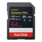 Высокоскоростная карта памяти SDXC SanDisk Extreme Pro 64GB UHS-II Card U3, V90, VIDEO 8K (SDSDXDM-064G-GN4IN) R300/W300