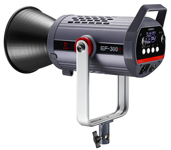 Профессиональный источник постоянного света JINBEI EF-300BI LED Video Light (2700-6500К, 65000 Lux (1 м) с рефлектором, RA> 97, TLCI> 98) Рефлектор в комплекте