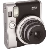Моментальный фотоаппарат Fujifilm Instax mini 90 Neo Classic Black (в комплекте кожаный ремешок для камеры, литиевый аккумулятор NP-45S и зарядное устройство)