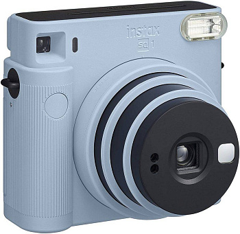 Моментальный фотоаппарат Fujifilm Instax SQUARE SQ1 Glacier Blue + две литиевые батареи (CR2)