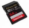 Высокоскоростная карта памяти SDXC SanDisk Extreme Pro 64GB UHS-II Card U3, V60, VIDEO 4K/6K (SDSDXEP-064G-GN4IN) R280/W100