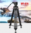 Профессиональный штатив для видеосъемки Weifeng WF-616 + видеоголова