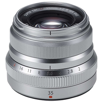 Объектив Fujifilm XF 35mm f/2 R WR Silver