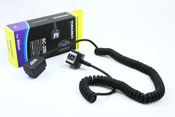 Синхрокабель для вспышки с поддержкой TTL Yongnuo SC-28/M Nikon (2,5 метра)