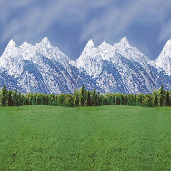 Фон бумажный о Ella Bella FADELESS MOUNTAINS (56875) горы 120x300 см
