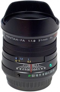 Объектив Pentax SMC FA 31mm f/1.8 AL Limited Black