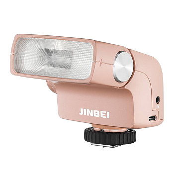 Вспышка универсальная JINBEI Hi5 Jelly Pink Speedlite Multibrand Hotshoe (для камер Canon, Nikon, Fujifilm, Olympus, Panasonic), а также Sony с отдельно приобретаемым адаптером