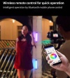 Компактная светодиодная RGB-лампа для фото/видеосъемки Jinbei EFT-8C с регулируемой цветовой температурой от 2000°K до 10000°K (мощность 8 Вт, 800 Lux (1м), Ra>96, TLCI>98, световые эффекты: 20шт)