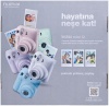 Подарочный набор Fujifilm Instax mini 12 Clay White (фотоаппарат + кожаный чехол + пленка + фотоальбом + батарейки)