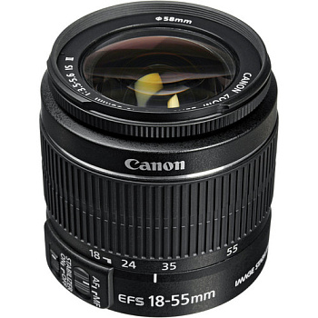 Объектив Canon EF-S 18-55mm f/3.5-5.6 IS II