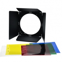 Комплект шторок с фильтрами для рефлектора Jinbei M9 Reflector Barn Door