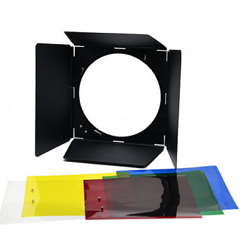 Комплект шторок с цветными фильтрами для рефлектора Jinbei M9 Reflector Barn Door