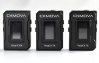 Комплект беспроводных ультракомпактных двухканальных микрофонов петличек CKMOVA Vocal X V2 2,4 ГГц (1 приемник RX + 2 передатчика TX) для камер, смартфонов, компьютеров и микшеров с выходом для наушников (Black)