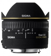 Объектив Sigma 15mm f/2.8 EX DG fish-eye for Canon