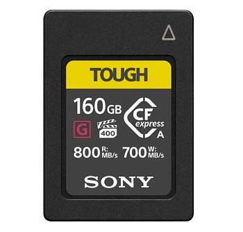 Карта памяти Sony CFexpress Type А TOUGH CEA-G 160GB (Sony CEA-G160T) R800MB/S, W700MB/S