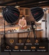 Профессиональный источник постоянного света Jinbei/Joylight JL-160 (5500К, при 5500K: 81000 Lux (1м) с рефлектором, Ra> 97, SSI> 91) Рефлектор в комплекте