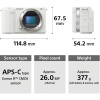 Камера Sony ZV-E10 II Body для ведения видеоблога (ZV-E10M2/W) White Rus