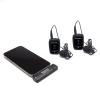 Профессиональный комплект беспроводных микрофонов петличек Saramonic Blink500 ProX B4 (приемник RXDI + 2 передатчика TX) разъем Lightning, для Apple iPhone и iPad
