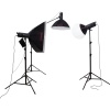 Зонт-софтбокс на просвет Jinbei Quick Ball Softbox Ф120 + Ткань/шторка управления светом