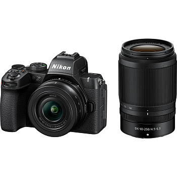 Цифровой фотоаппарат Nikon Z50 II Kit (Nikkor Z DX 16-50mm f/3.5-6.3 VR + Nikkor Z DX 50-250mm f/4.5-6.3 VR) Multi-language, Russian